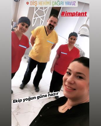 Yoğun güne merhaba    implant oxydentalmedikal enginbuyukkartal